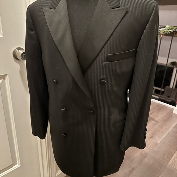 Holland & Sherry Black tuxedo. Very elegant and smooth 42 R - Picture 2 of 10
